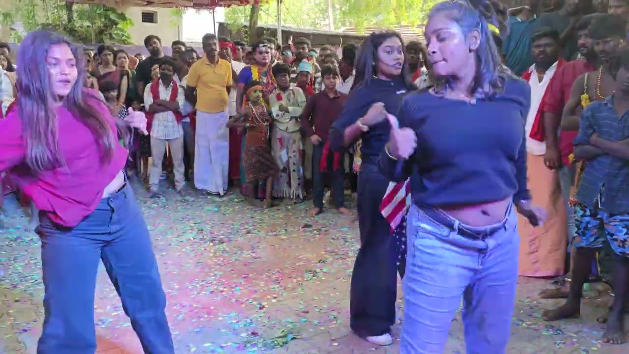 தசரா குலைசை முத்தாரம்மன் கோவில் #puthantharuvai #village #dance #tamil #training #புத்தன்தருவை #vari