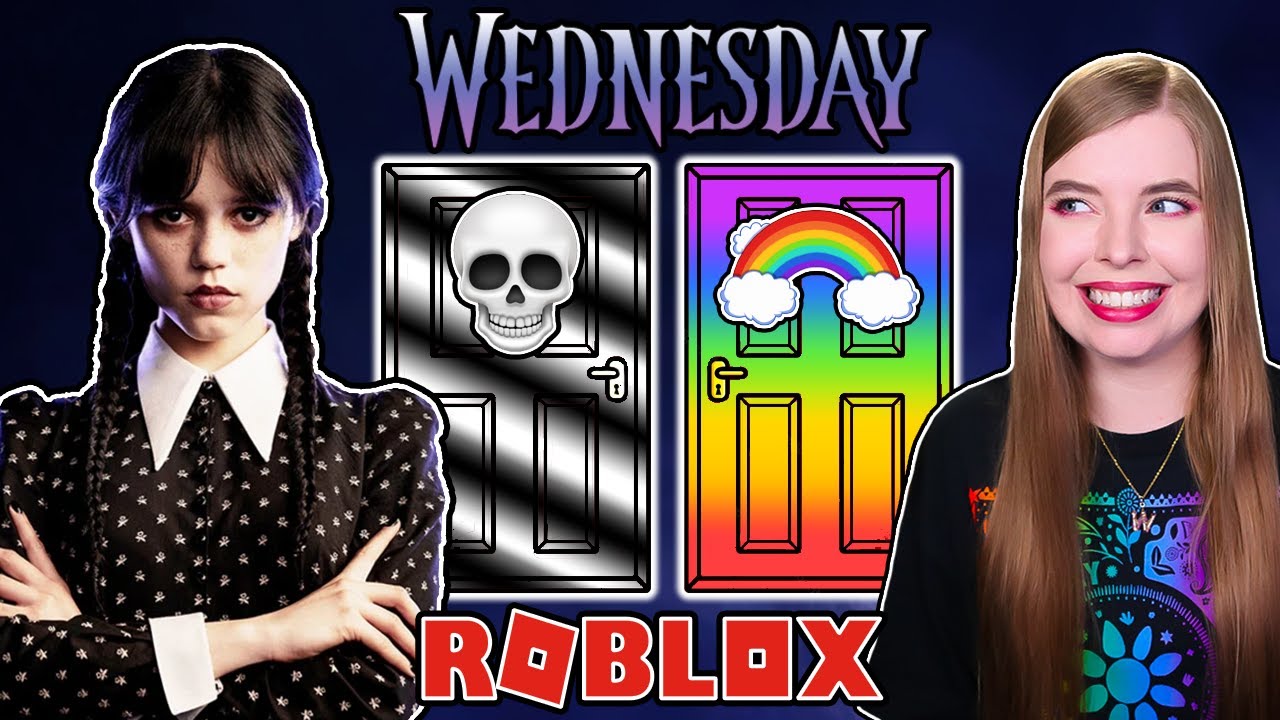 SPRAWDZAM GRY Z WEDNESDAY W ROBLOX 🖤