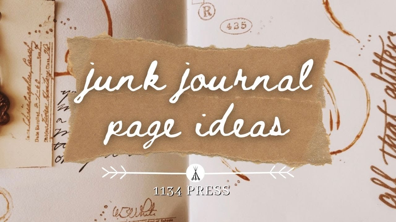 Junk Journaling Daily *5 Page Ideas & Inspiration*