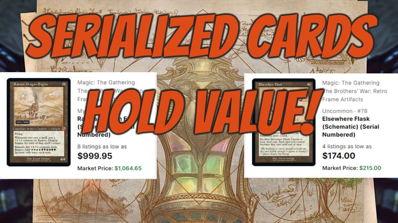 Serialized Cards Are Still Worth It!! | Magic The Gathering