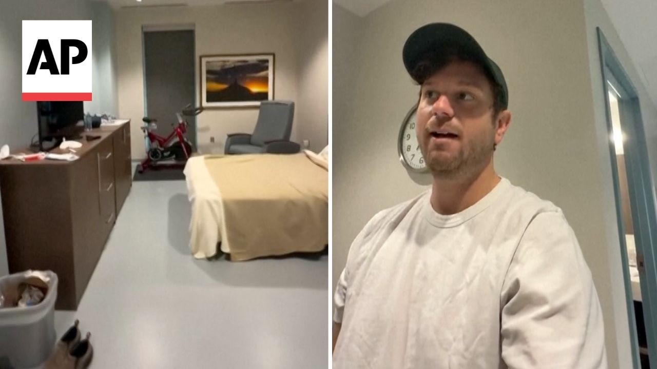 Cruise ship passenger shows life in hantavirus quarantine
