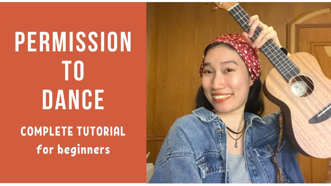 BTS (방탄소년단) - Permission to Dance (UKULELE TUTORIAL) by Chairia Tandias