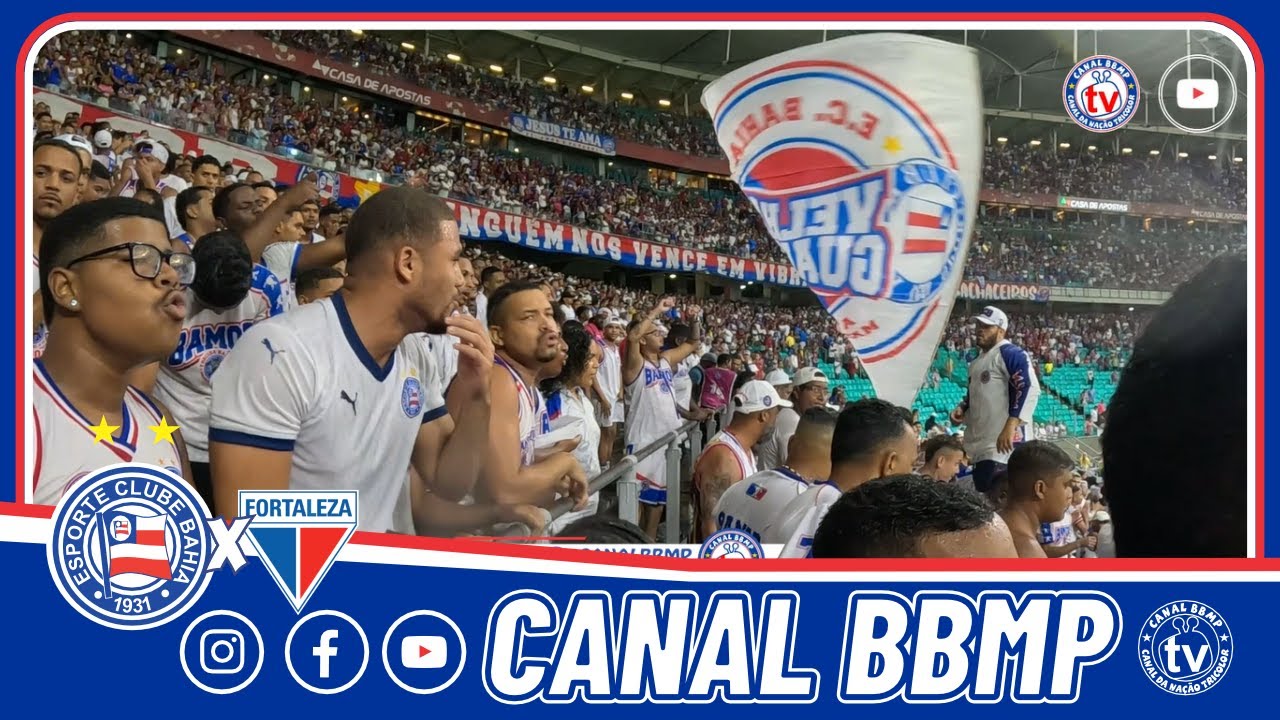 🔵&Ecirc;A,&Ecirc;A,&Ocirc; B*** NOS, &Eacute; BAMOR QUE DOMINA SALVADOR | BAHIA 2 X 3 FORTALEZA  #avozdaarquibancada  #bbmp