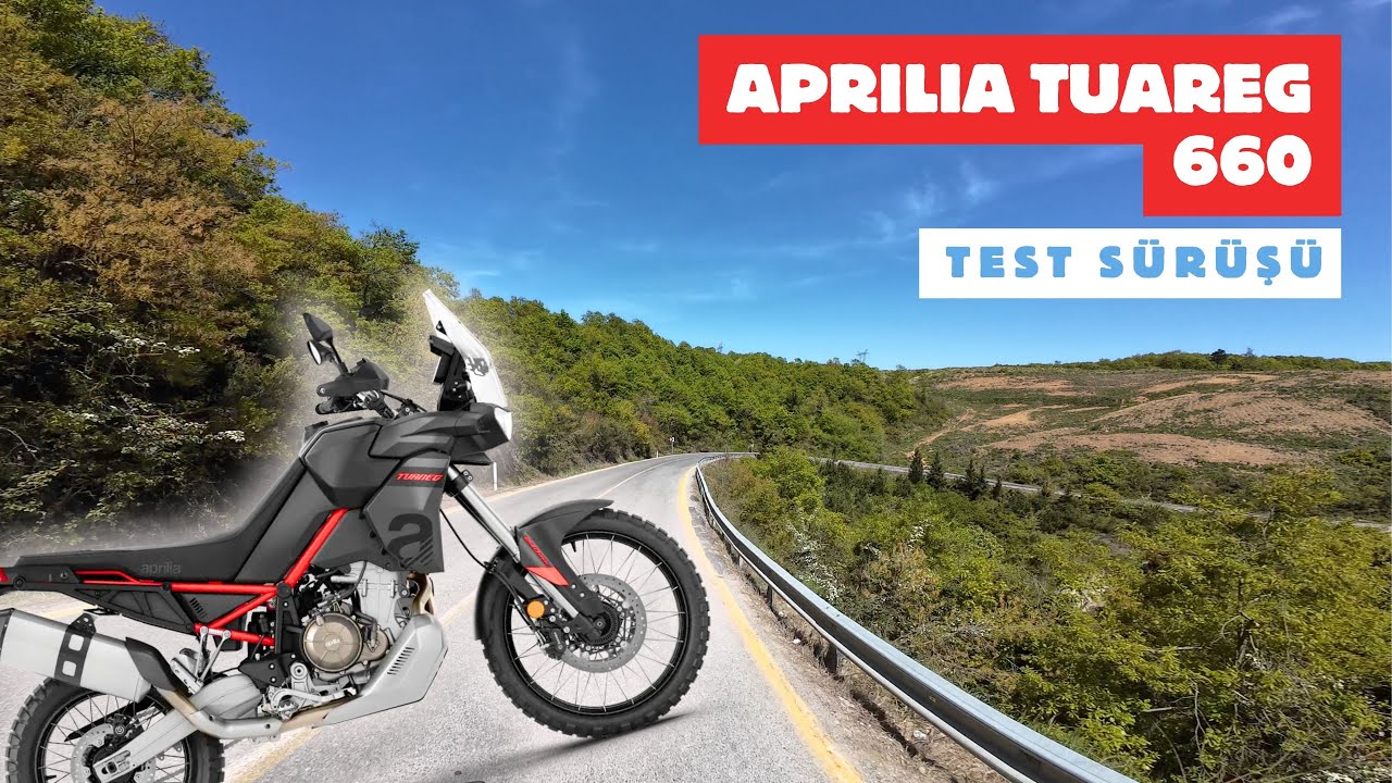 Aprilia Tuareg 660 | Virajlı Dağ Yollarında Test Sürüşü | Bu Motor Neymiş Böyle?