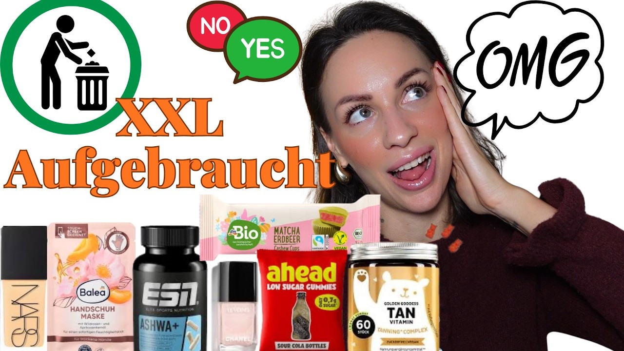 Das muss (fast) voll in den Müll🤢I Tops & Flops 👍🏼👎🏼 #aufgebraucht #drogerie #highendmakeup