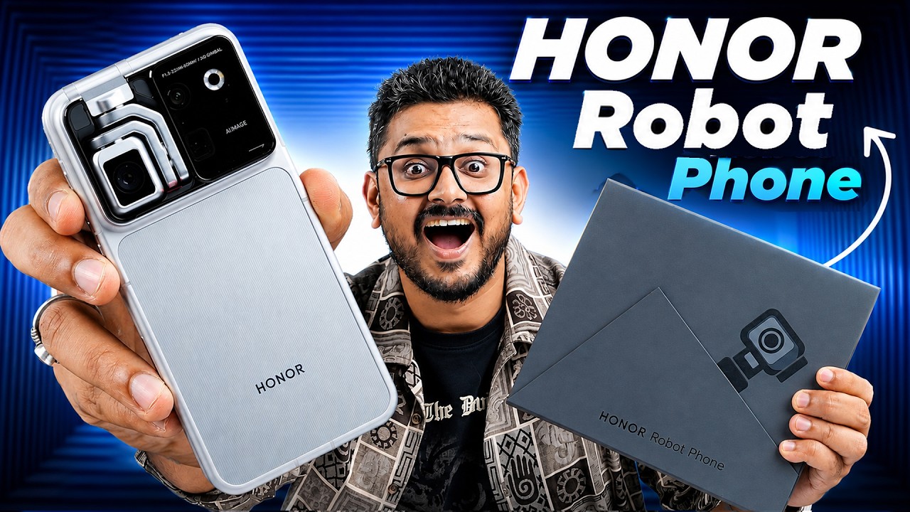 HONOR Robot Phone unboxing in ಕನ್ನಡ