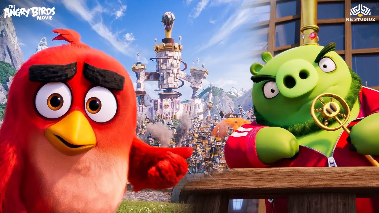 पिग्स के किले में घुसा रेड और टीम | बच्चों को बचाने का खतरनाक मिशन | The Angry Birds