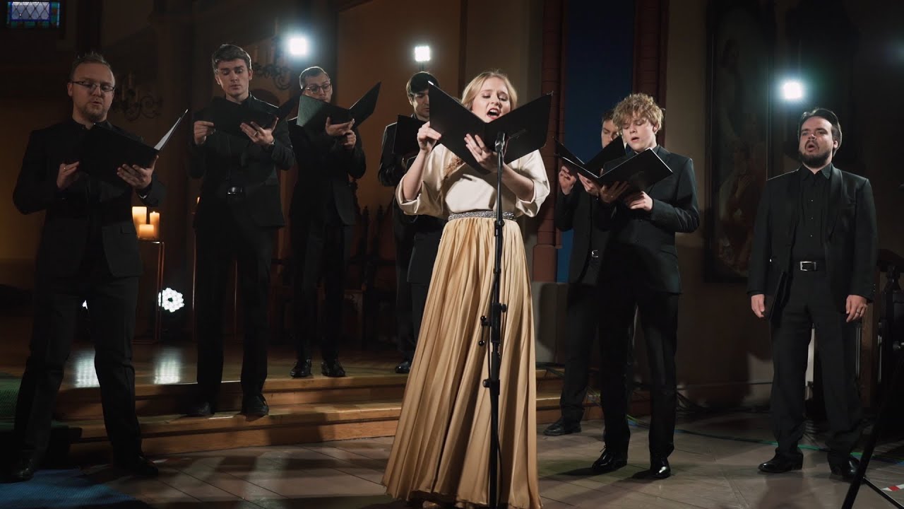 KYRIE ELEISON. Aleksandra Spicberga and the male vocal group
