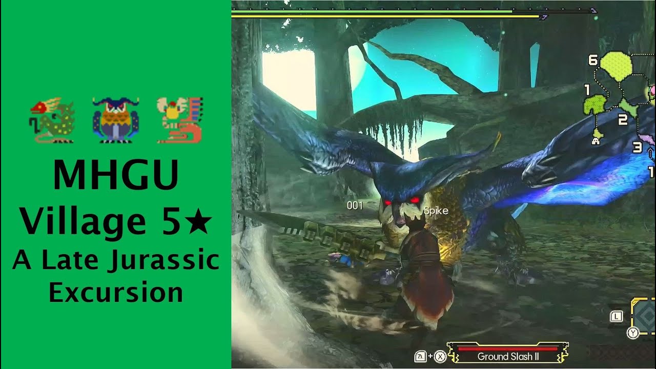 MHGU: Village 5★, A Late Jurassic Excursion