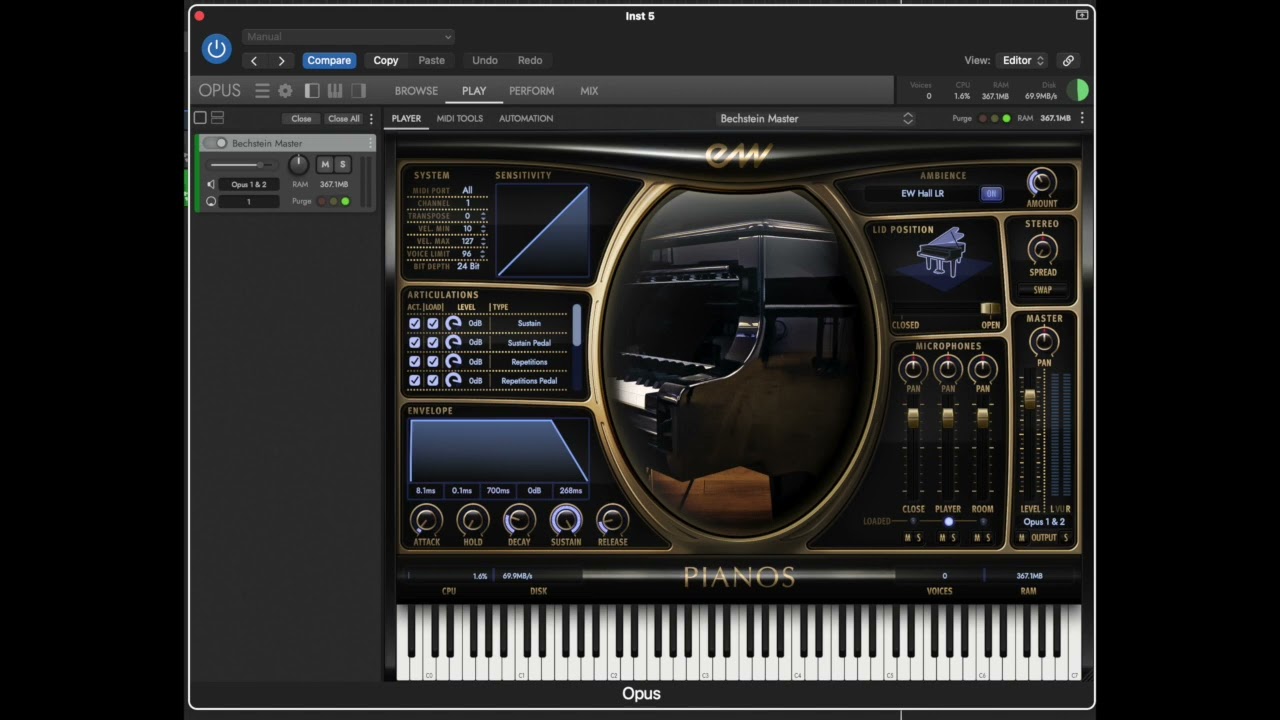 Chopin Nocturne Opus 9 Number 1 EastWest Soundsonline Bechstein Piano NoReverb