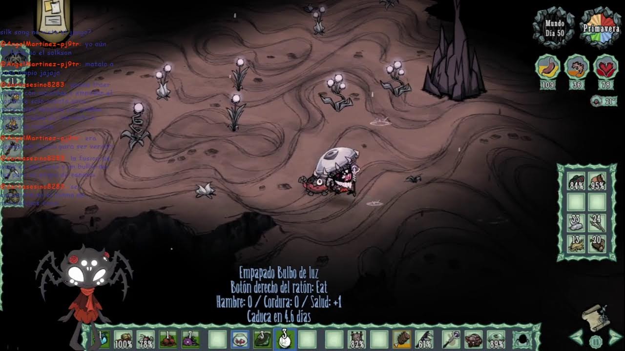 La araña que te araña