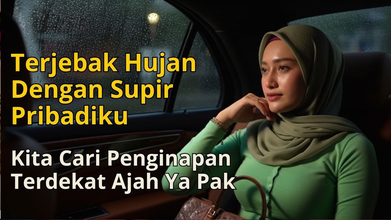 KISAH NYATA 💖 TERJEBAK HUJAN BADAI DENGAN SOPIR PRIBADIKU