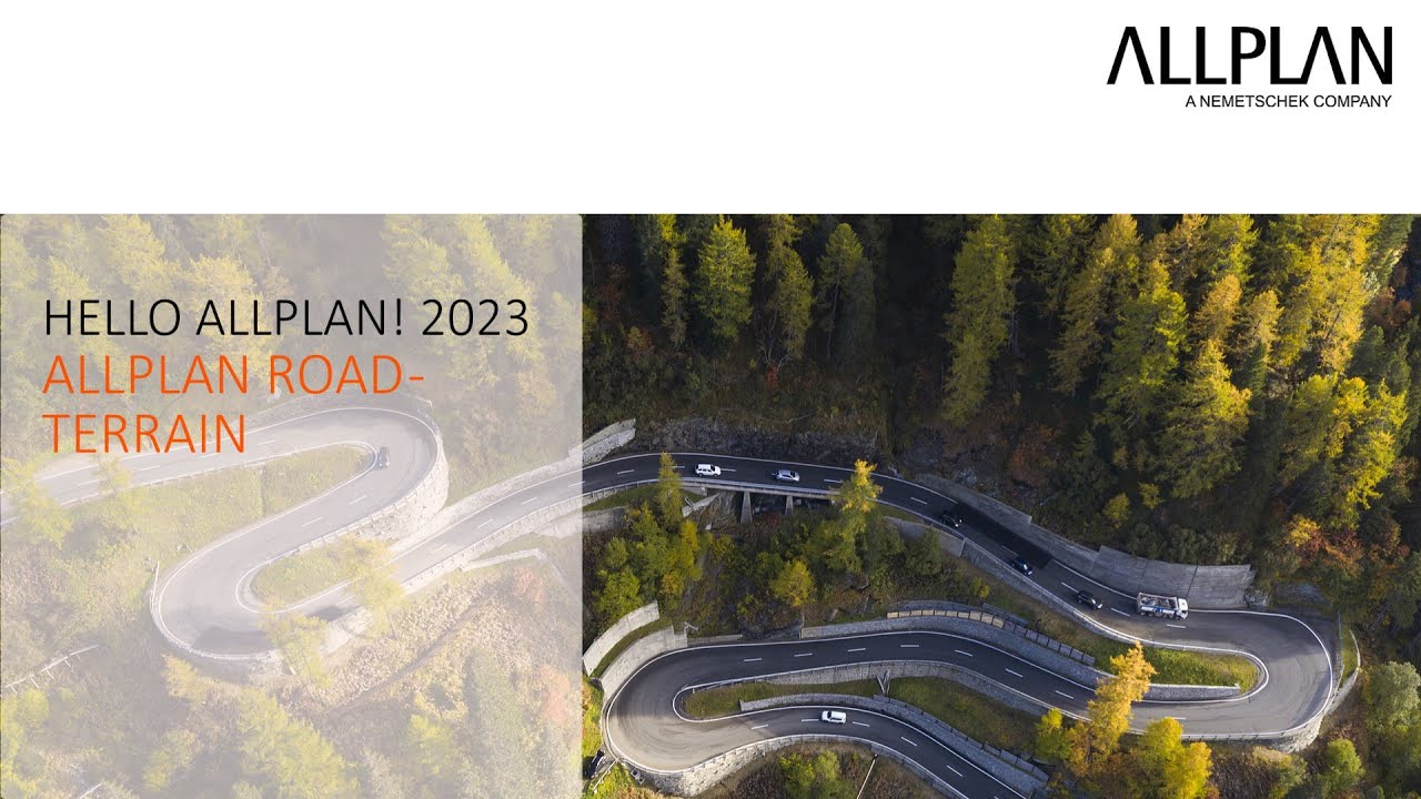 Hello Allplan! 2024 - Allplan Road - Terrain