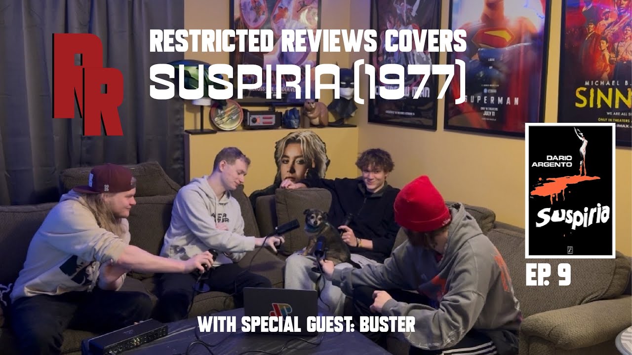 Restricted Reviews episode 9: Suspiria￼￼ with special guest Buster