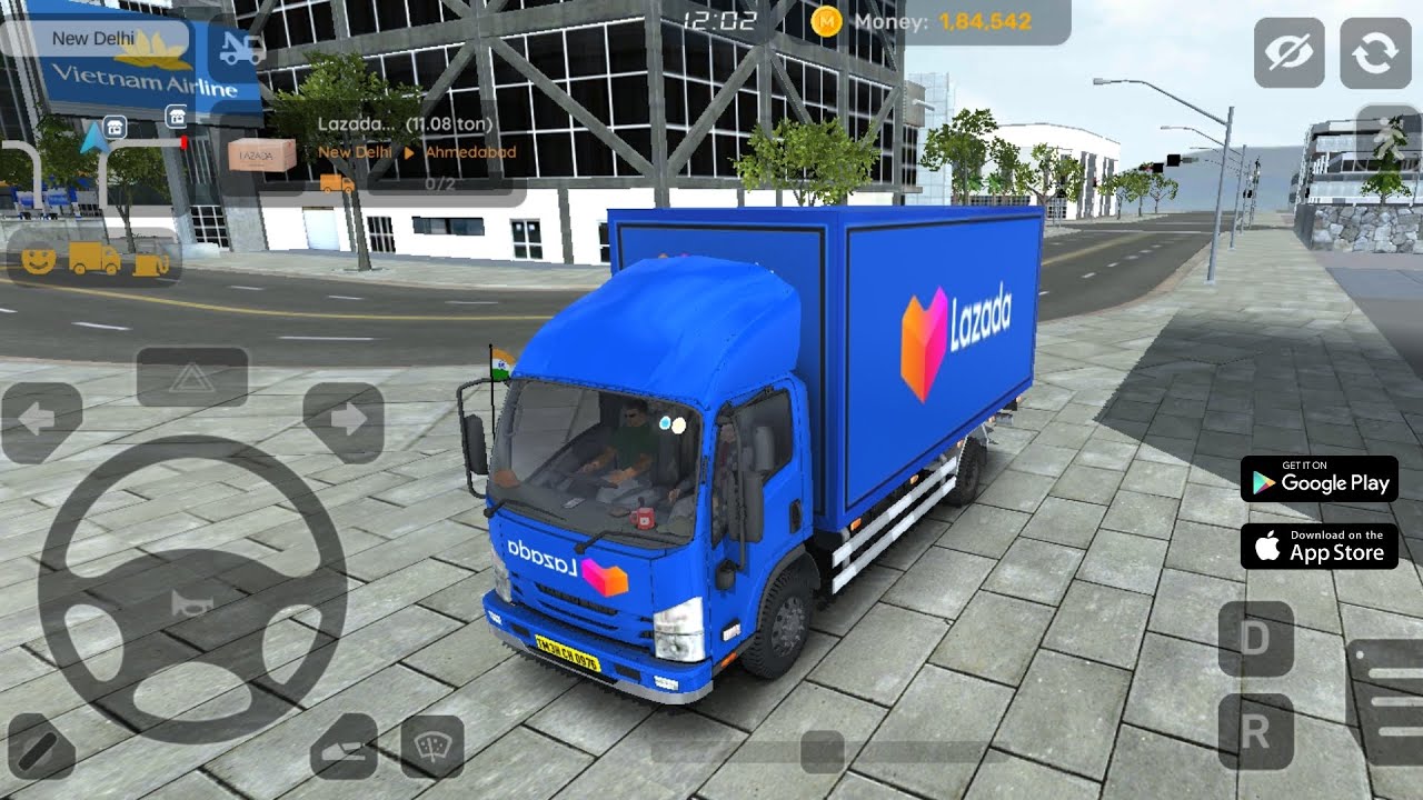 Lazada Delivery Dash! 🚚📦 Bringing Favourites to Your Doorstep - Mini Truck Simulator Vietnam