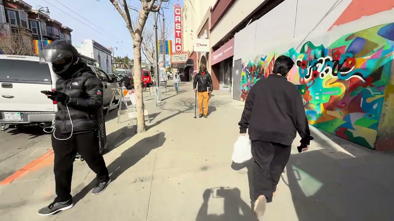 🌈🎭 FIVE MINUTE WALK | Castro Street & Recently Renovated Castro Theatre — San Francisco