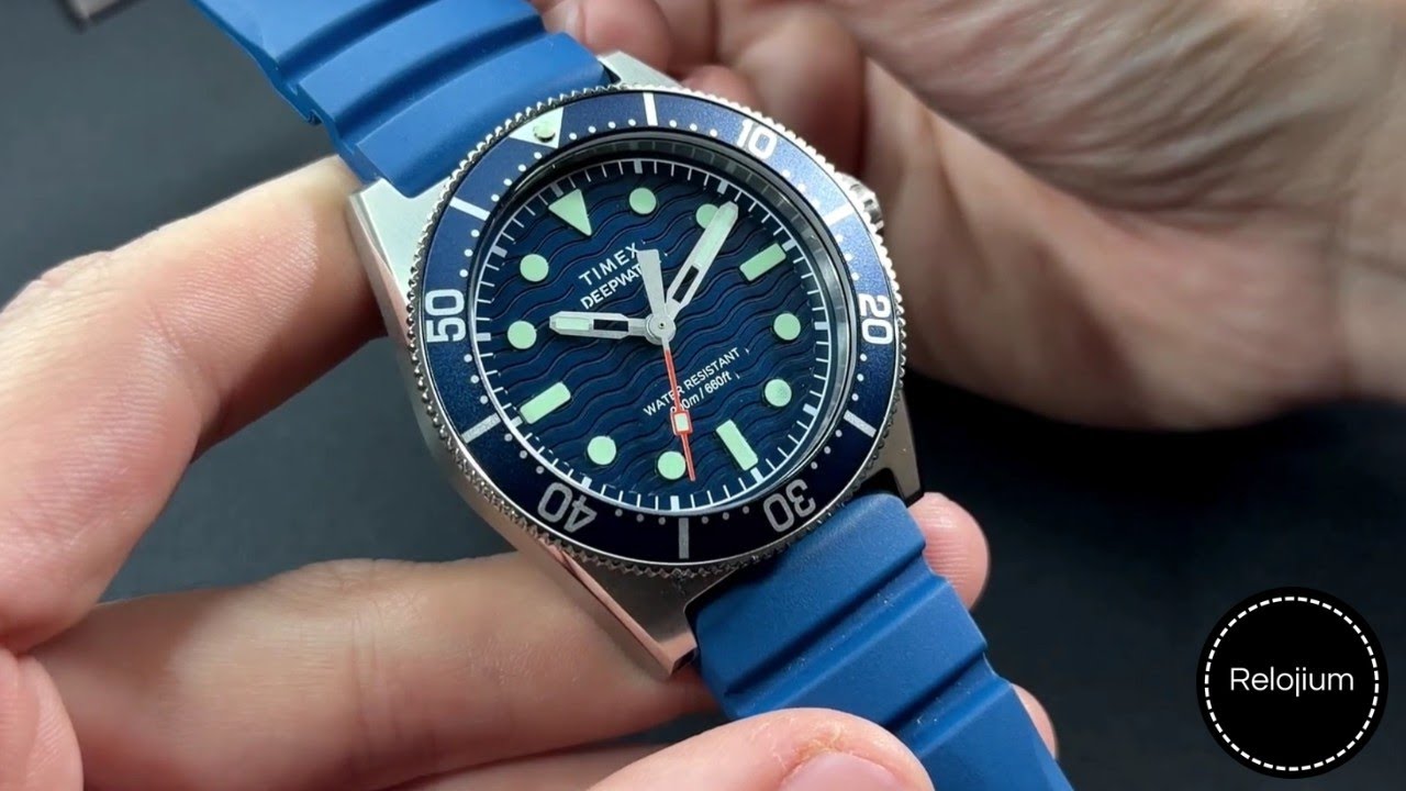 ¡Un Diver de Cuarzo que sí vale la pena! TIMEX Deepwater Reef 200 (Zafiro y 200 metros)