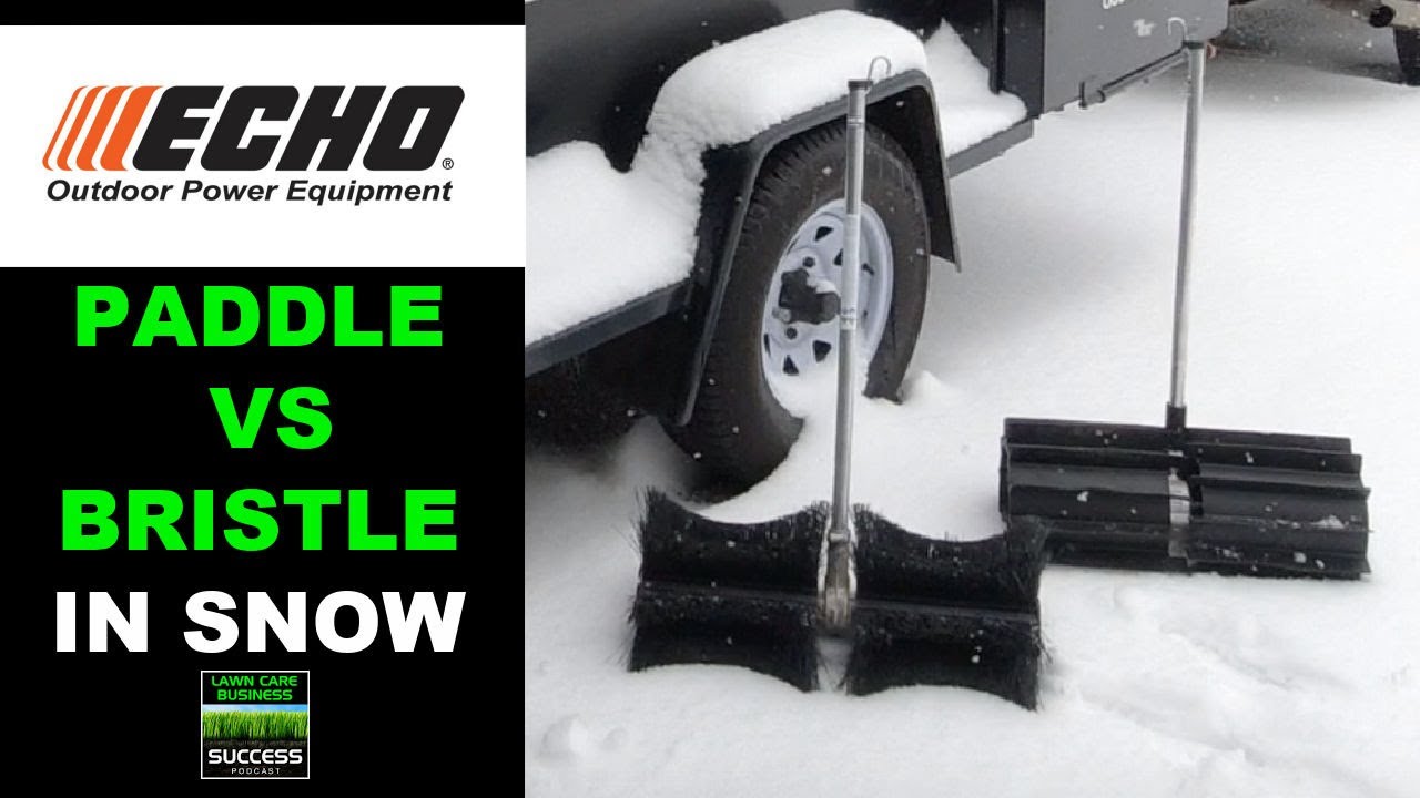 ECHO PAS Pro Paddle VS Pro Sweep For Clearing Snow | Which One Is Better?