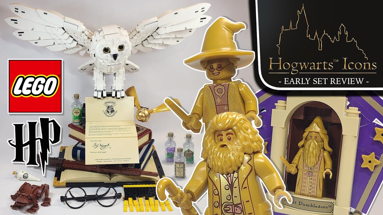 LEGO Harry Potter Hogwarts Icons Collection (76391) - EARLY 2021 Set Review
