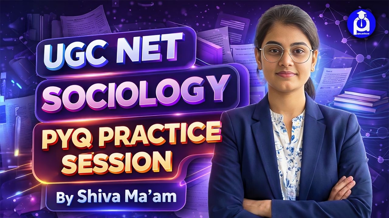 UGC NET Sociology: Pyq practice session || @DrLokeshBali​