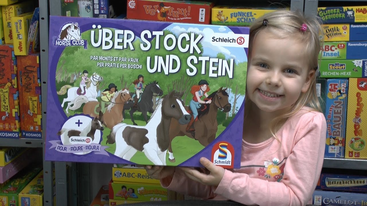 Über Stock und Stein inkl. Schleich Pferd (Schmidt) - ab 7 Jahre