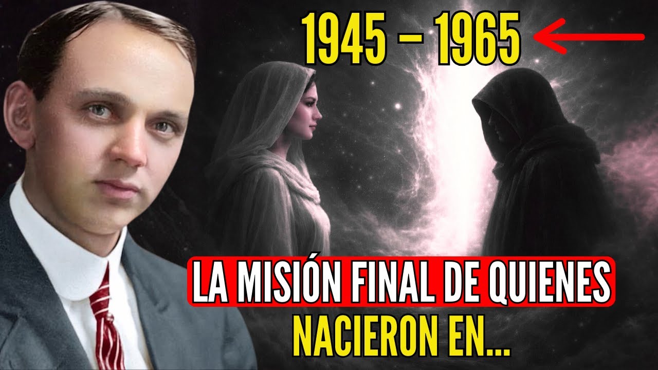 Edgar Cayce REVELA la MISIÓN FINAL del ALMA de la generación 1945–1965