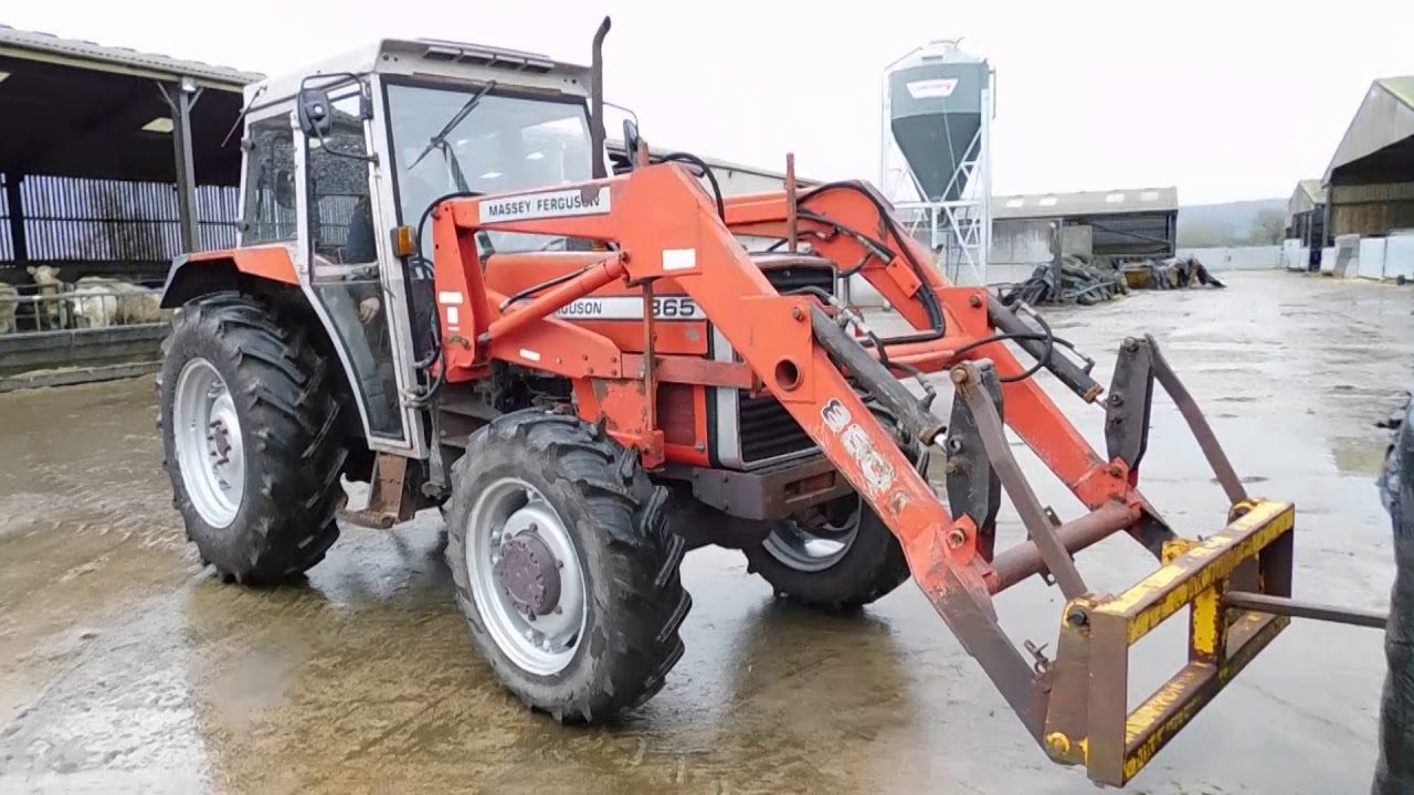 MASSEY FERGUSON 365 4X4 CUSTOMER DEMO VIDEO AT MANOR FARM