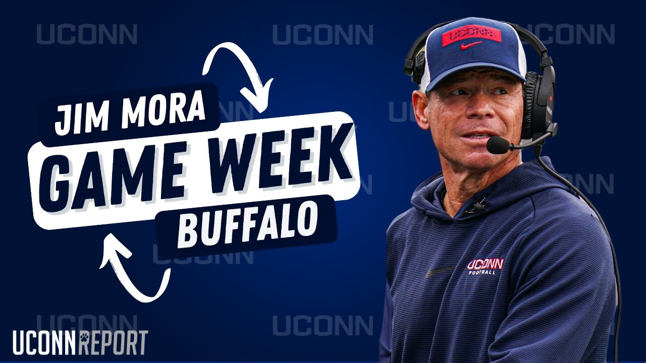 Everything Jim Mora said ahead of the Buffalo game - UConn Huskies Football