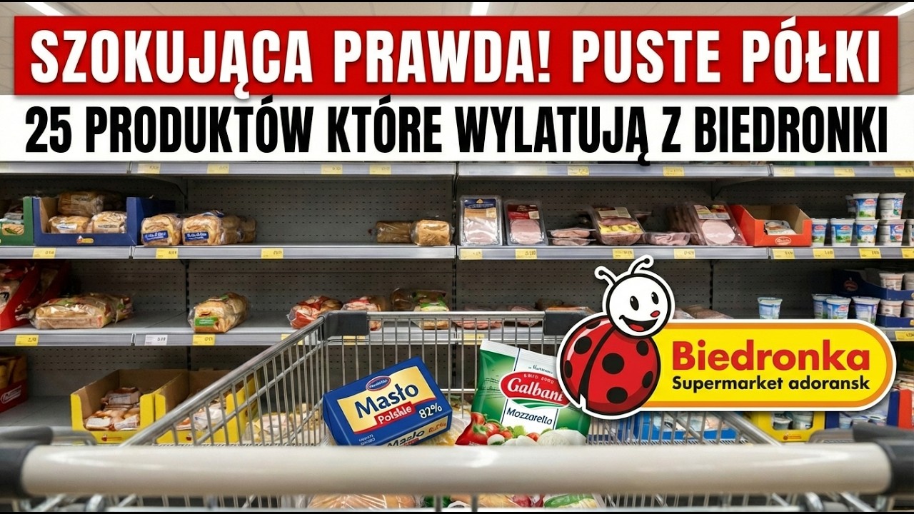 Brutalna Strategia Biedronki: Dlaczego Twoje Ulubione Produkty Znikają?