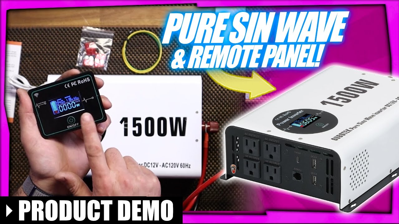 1500w Pure Sine Wave Inverter: Budget-friendly With An Exclusive Bonus Feature