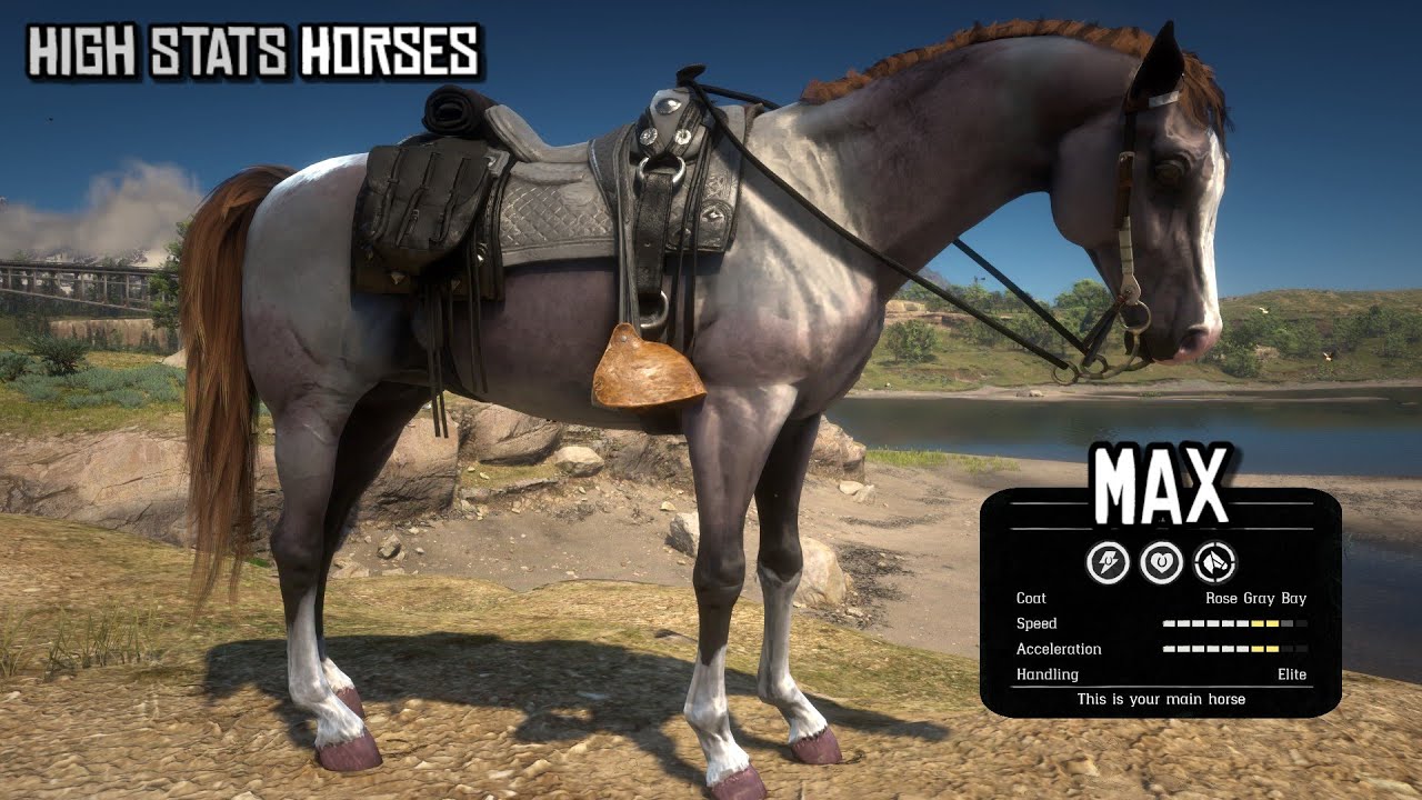 6 Horses with the Highest Stats in the Game | Red Dead Redemption 2