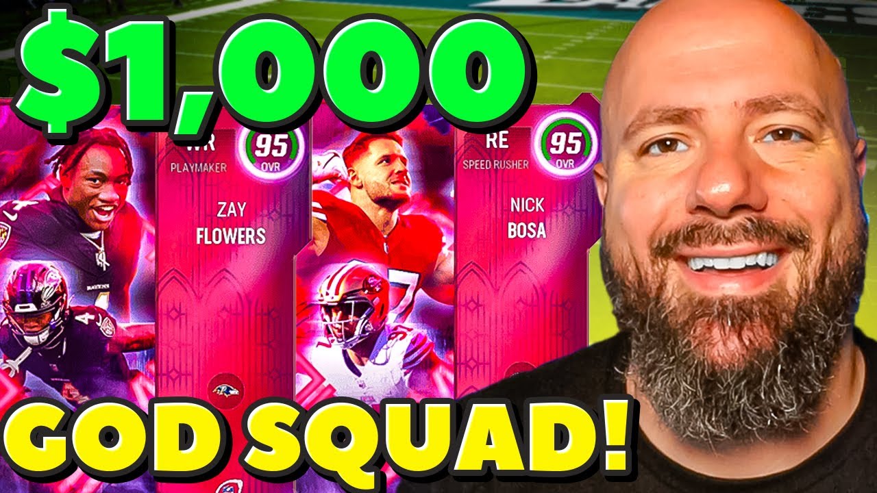 I BOUGHT EVERY PLAYOFF PLAYER AND PLAYED FOR $1000!!!