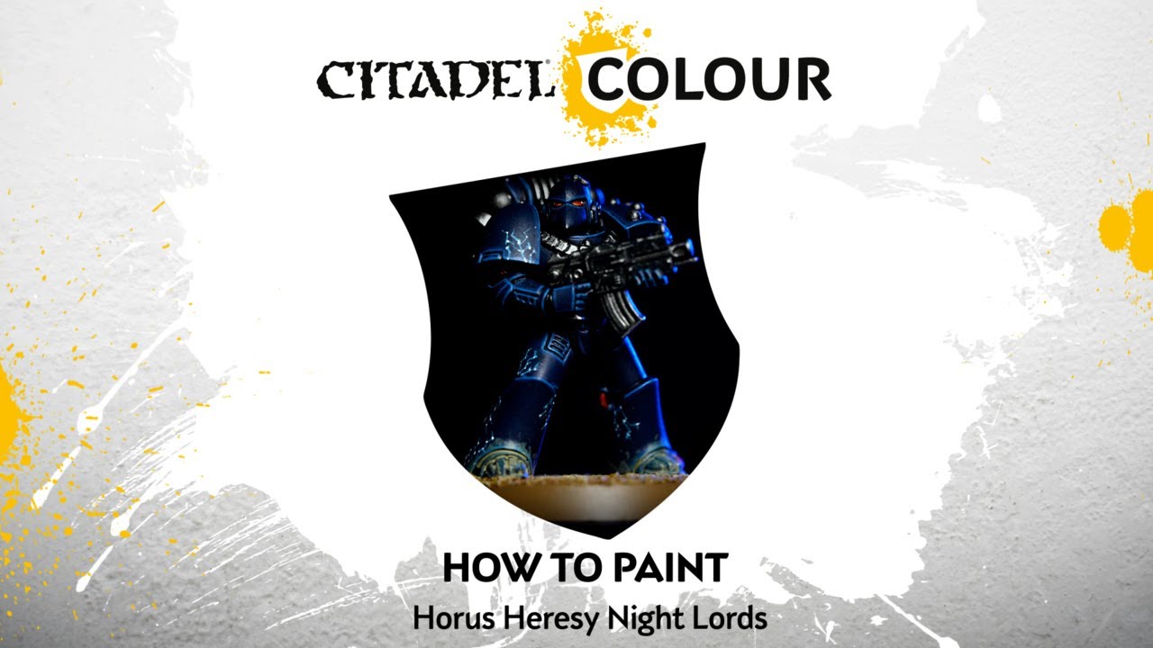 How to Paint: Horus Heresy Night Lords