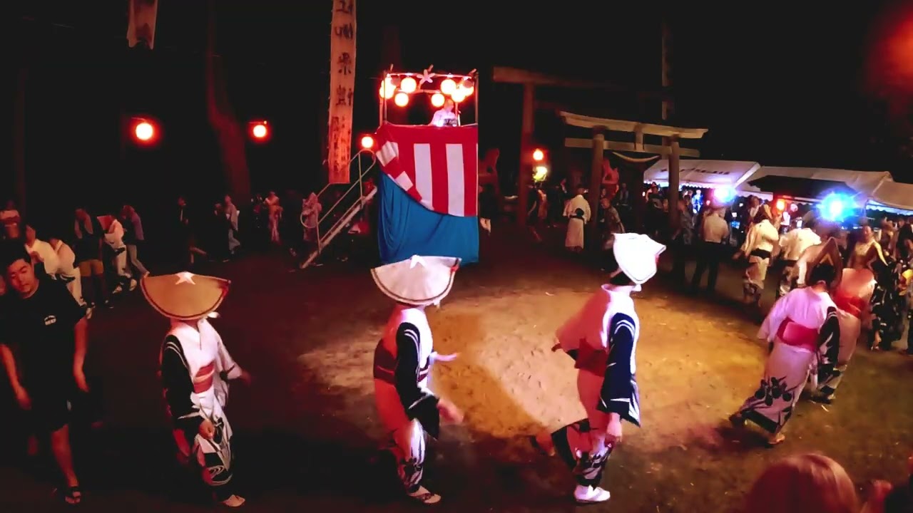 【笹川諏訪神社秋祭り盆踊り】⑦前篇「平踊り／はねそ」