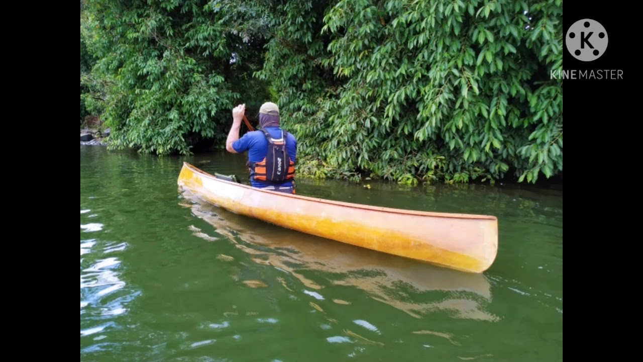 Curso de t&eacute;cnicas de remada em Canoas canadense.