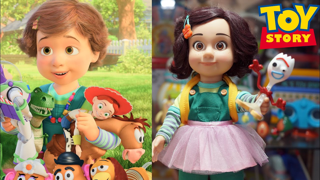 Boneca Bonnie Doll Toy Story Disney Store UK Exclusive Talks In English, Fala em Ingl&ecirc;s Mu&ntilde;eca