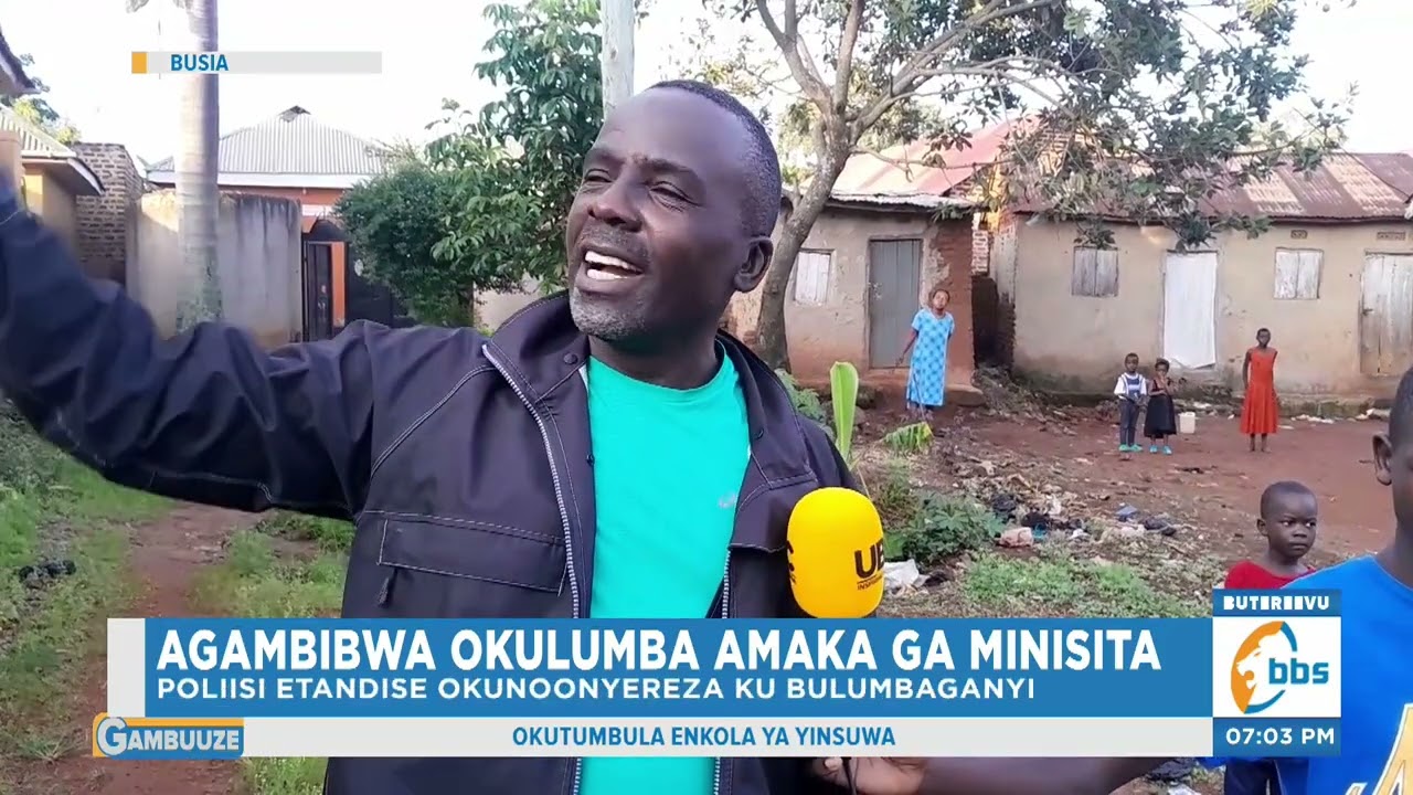 Agambibwa Okulumba Amaka ga Minisita, Abakuumi be Bamukubye Amasasi Agamusse.