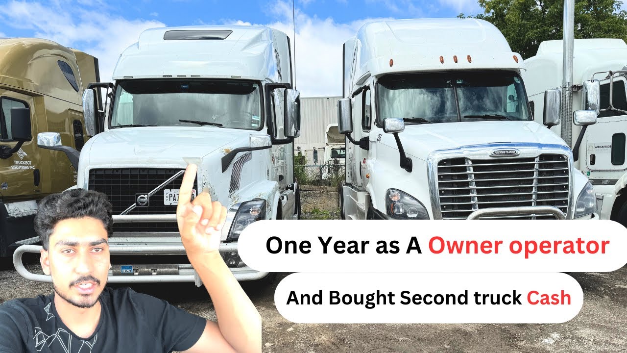 One Year As A Owner Operator AND Second Truck CASH💵 | My Experience as Owning 2 trucks these days