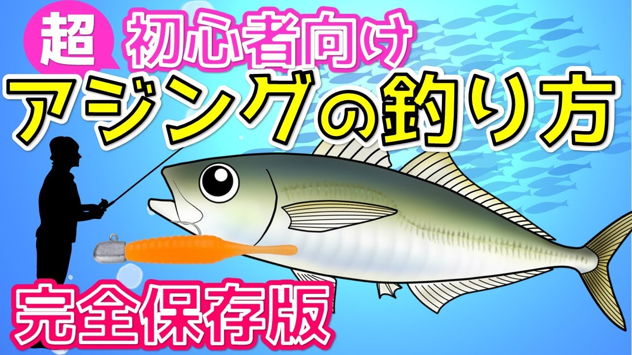 【アジングの釣り方】初心者向けアジを釣るための方法を徹底解説
