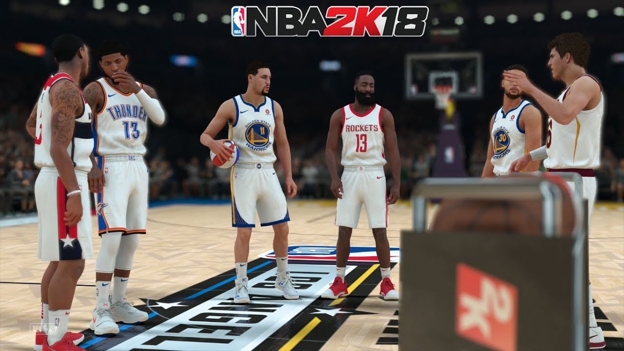 NBA 2K18 - 2018 All-Star 3PT Contest! - CURRY, KLAY, HARDEN, GEORGE, BEAL!