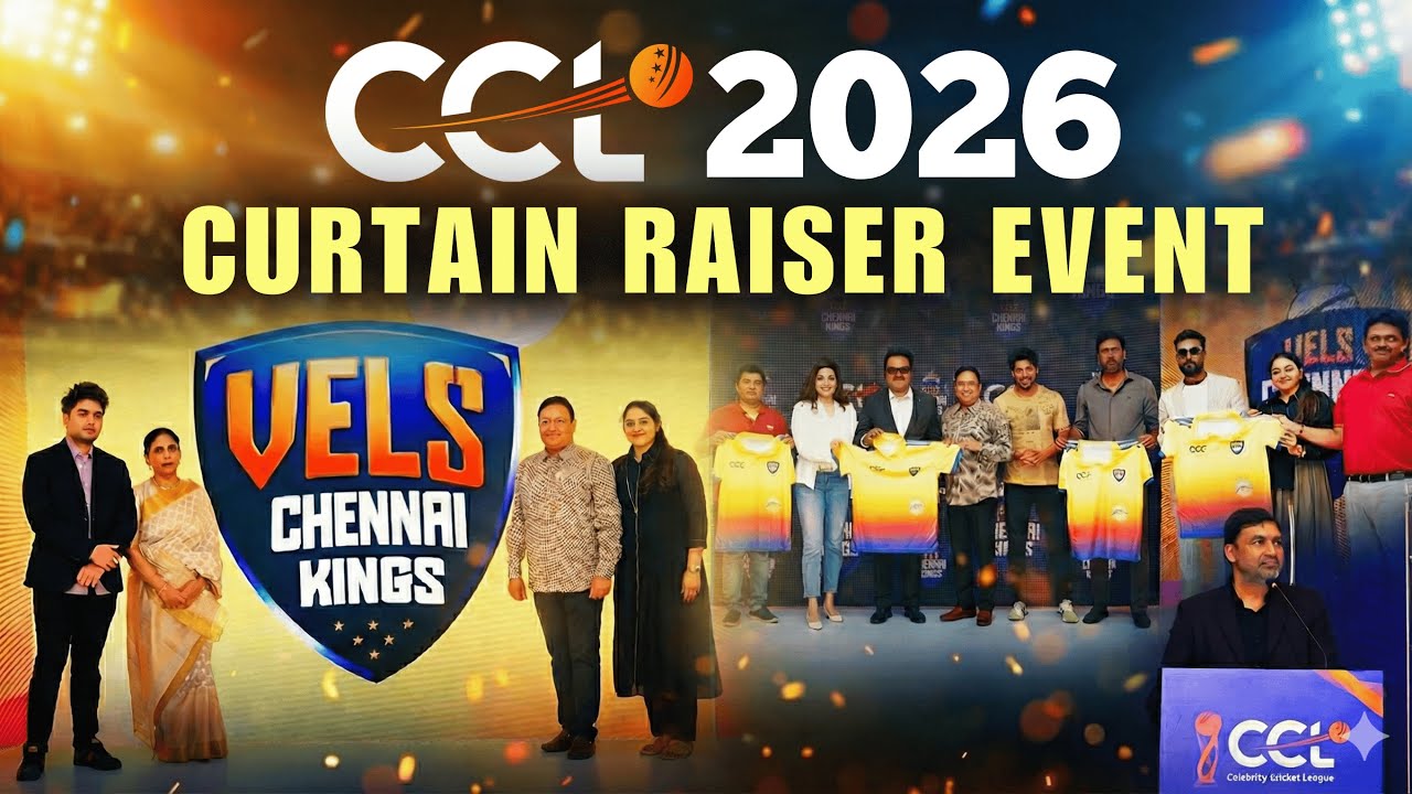 CCL 2026 &mdash; Мероприятие по поднятию занавеса | Арья | Мина | Вишну Индури | Запуск команды VELS Ch...