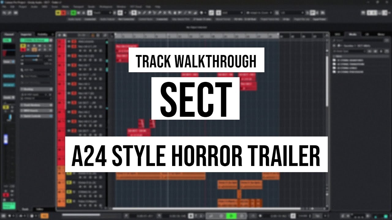 Horror trailer music walkthrough #trailermusic #musicproduction #composer