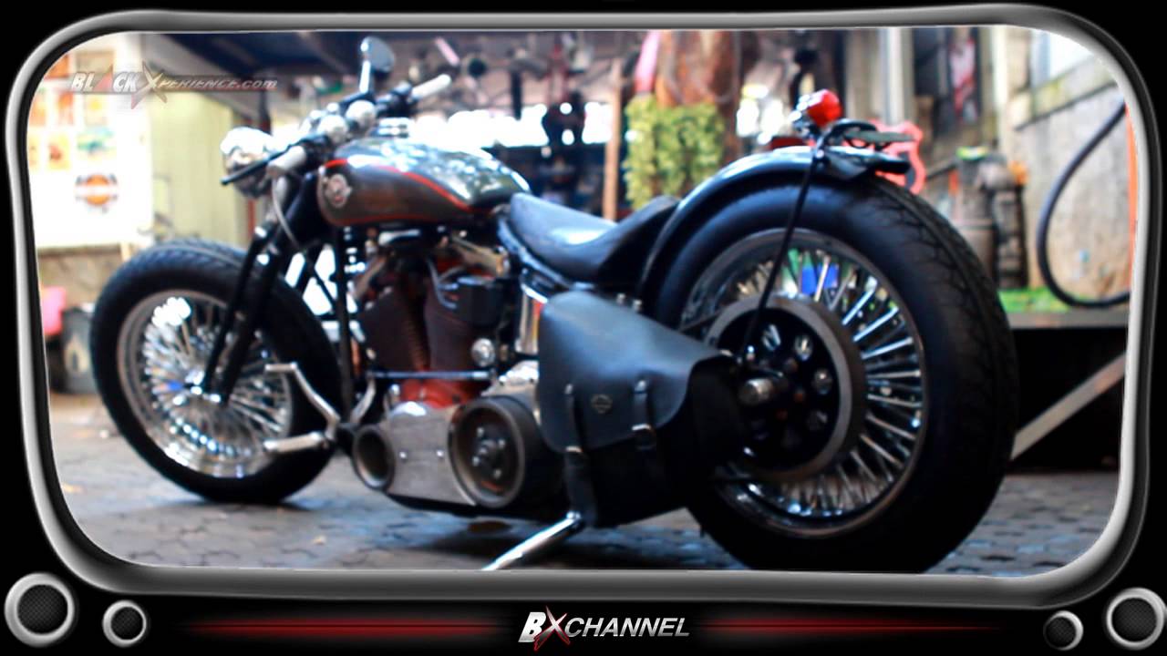 BX Rides -  Harley-Davidson Bad Boy Dimodifikasi Bertema Samurai