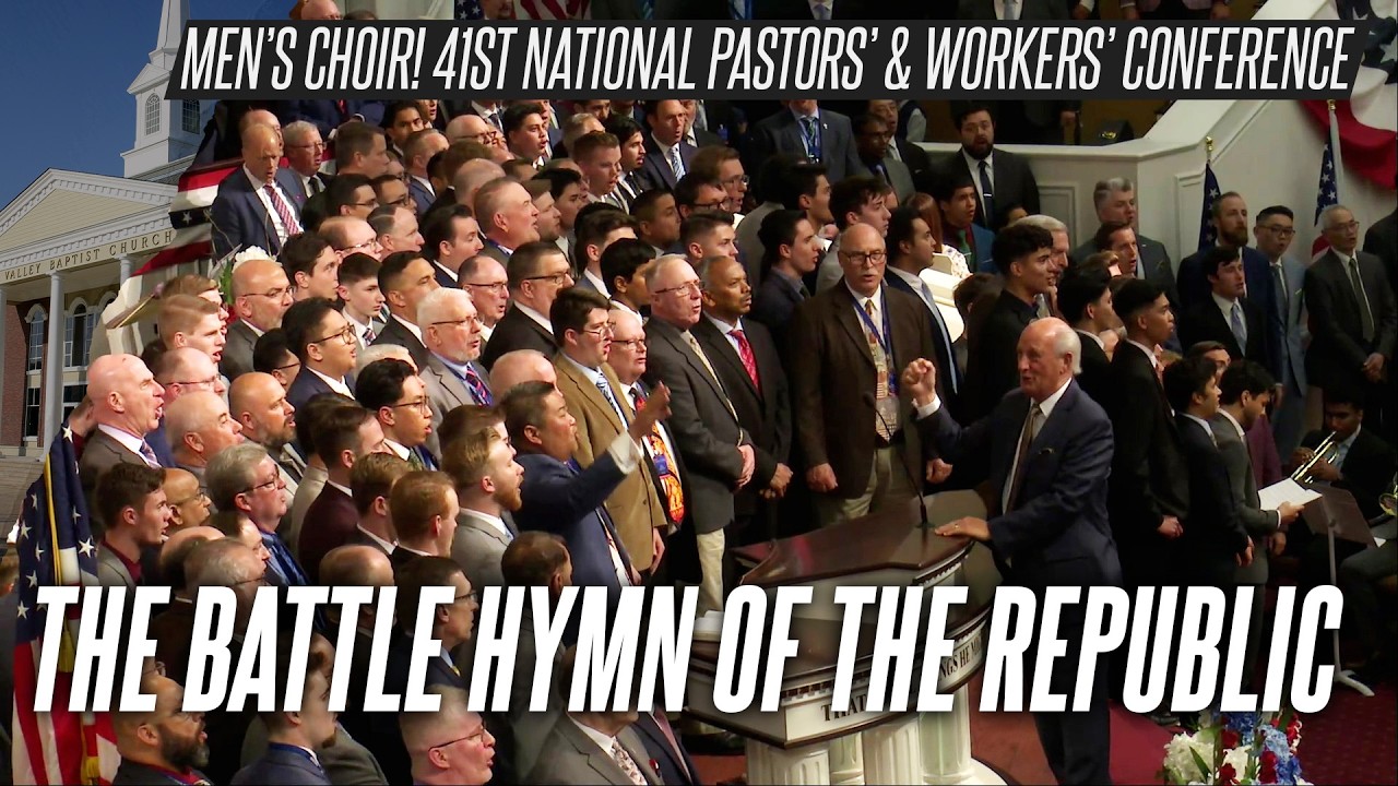 The Battle Hymn of the Republic - Men's Choir at the 41st National Pastors' & Workers' Conference