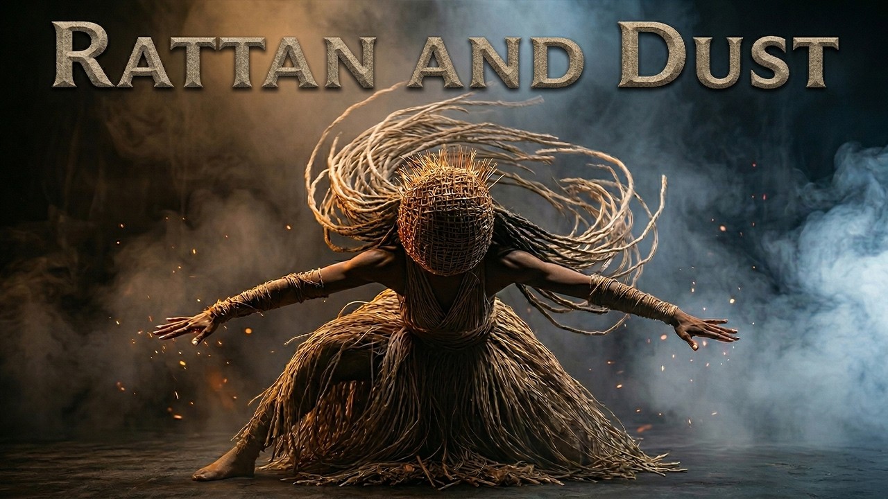 Rattan and Dust | Mystic Tribal AI Dance Video 4K