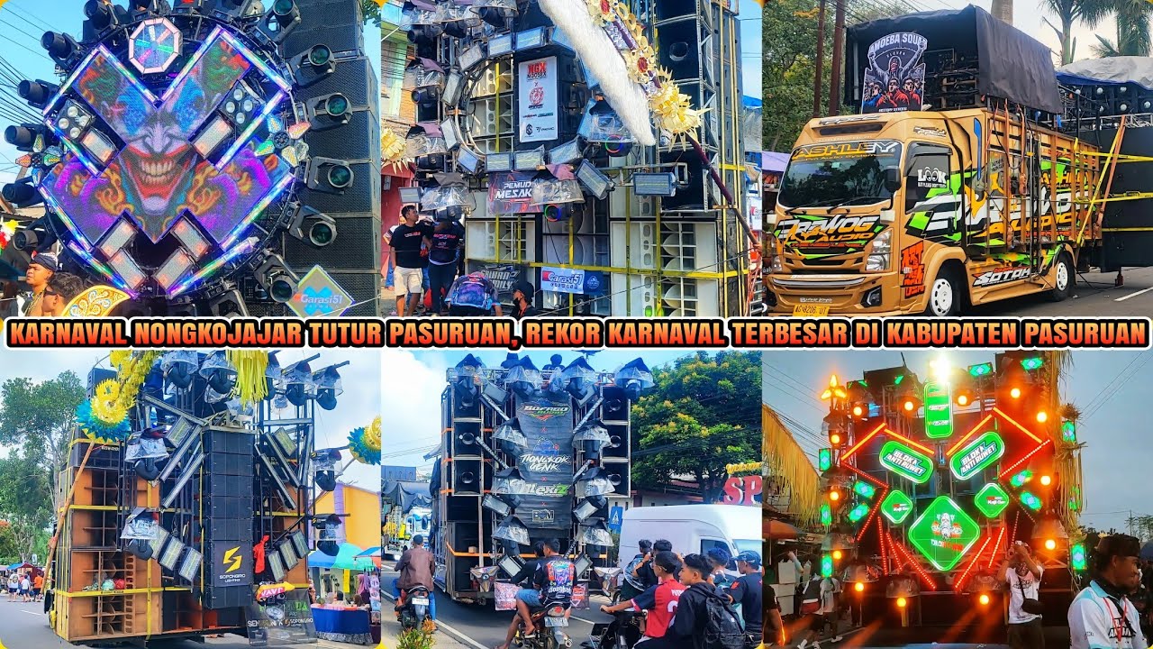 KARNAVAL NONGKOJAJAR, REKOR KARNAVAL TERBESAR DI KABUPATEN PASURUAN PART1