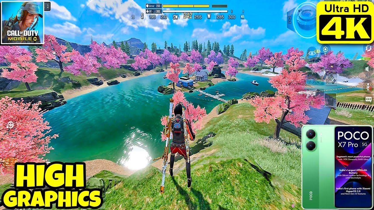 POCO X7 PRO 🔥 CALL OF DUTY MOBILE HIGH GRAPHICS GAMEPLAY TEST