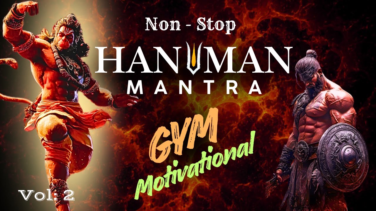 LIVE 🎧 Hanuman Mantra  Vol 2 - HEAVY BASS - Non-Stop | Energetic Devotion & Transformation ⚡️