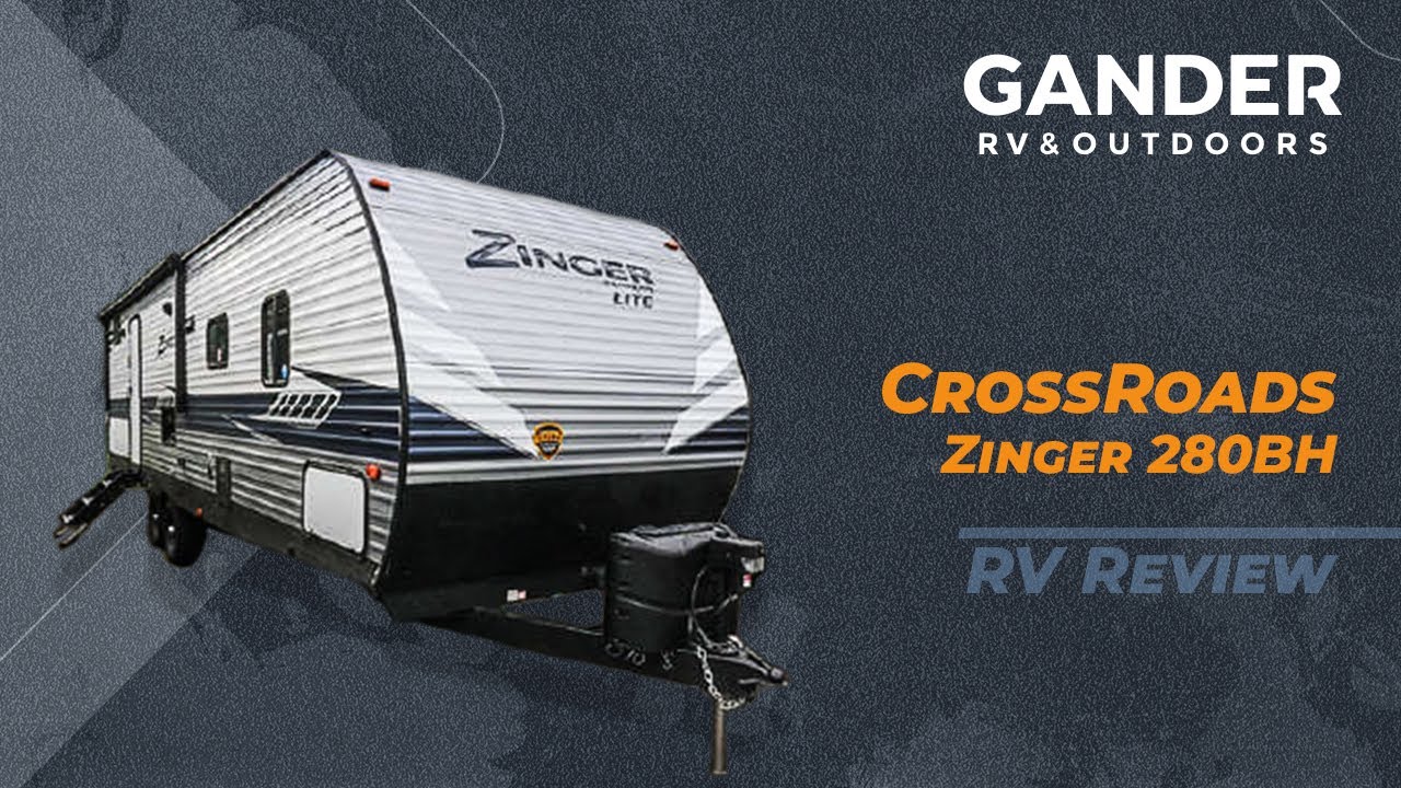 2020 CrossRoads Zinger 280BH, comfort and space to sleep 9 just fine in this bunkhouse RV!