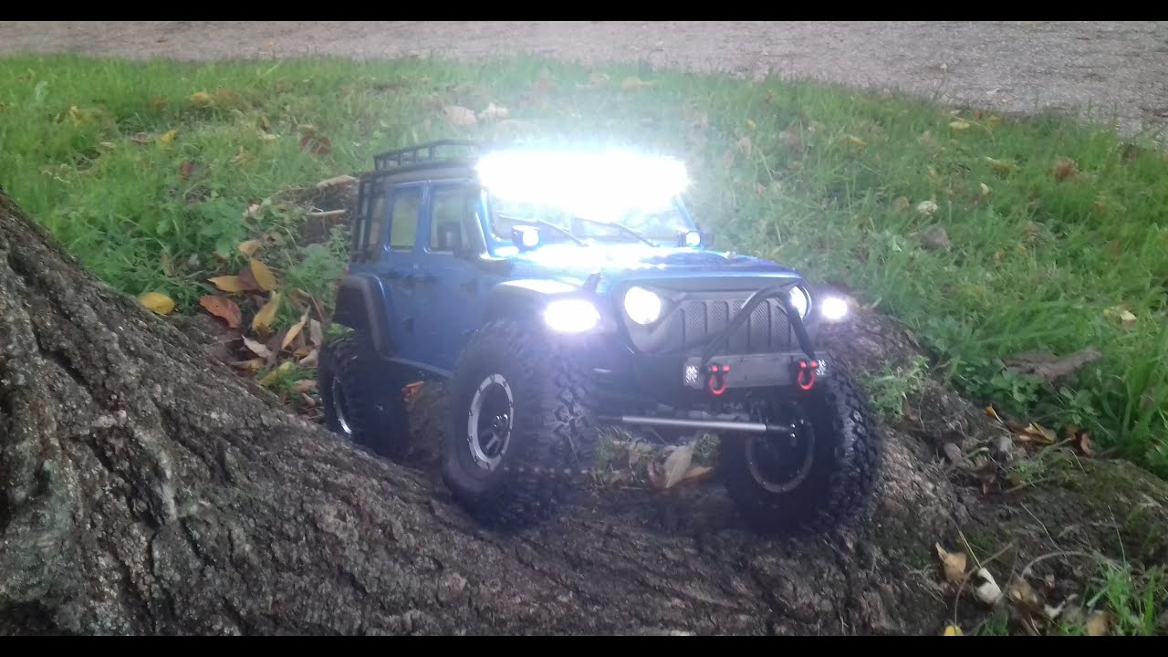 Absima  Sherpa Jeep Rubicon - Modif Moteur 55t - 3e test
